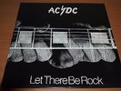 AC/DC Let There Be Rock Aussie Alberts Pressing LP Vinyl Record Blk Label OOP NM