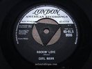 CARL MANN = Rockin' Love [Rare TRI] = MINT = LONDON HLS 9006 = Rock & Roll Dance