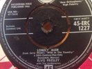ELVIS PRESLEY - Surrender / Lonely Man  IRISH PRESS  45-ERC 1227 7