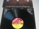 METALLICA - MASTER OF PUPPETS LP 1986 MFN 60 Original RR9717 Roadrunner rare