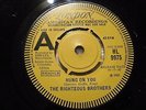 **RARE UK LONDON DEMO 45** THE RIGHTEOUS BROTHERS HUNG ON YOU/UNCHAINED MELODY