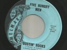 GARAGE MOD ROCK-  FIVE HUNGRY MEN  - BUSTIN' ROCKS  -HEAR -1967 MELMAR