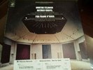 MORTON FELDMAN Rothko Chapel / For Frank O'Hara '76 Columbia Odyssey