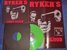 RYKER´S - First Blood LP [NM] GREEN VINYL + POSTER + Ltd.100 RAR# Rykers Madball