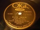 JAZZ LOUIS ARMSTRONG ORCH Blue Again OKEH 41498