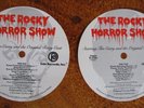 1974 The Rocky Horror Show - Record Labels Side On & Two   Tim Curry Ode Records