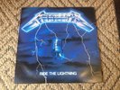 Metallica Ride the Lightning Original Vinyl LP Thrash Metal Slayer Megadeth