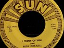 VG++ ROCKABILLY 45 / RUDY GRAYZELL / SUN 290 / JUDY / I THINK OF YOU