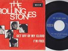 The ROLLING STONES * Get Off Of My Cloud * diff B-side * 1965 Belgian Red PS *