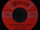 LENNY MILES & GROUP: Don't Believe Him Donna 45 (sm wol) Soul