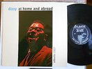 Dizzy Gillespie at home and abroad w.Don Byas-Milt Jackson Atlantic black DG