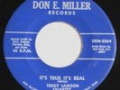 TEDDY LAWSON QUARTET IT'S TRUE IT'S REAL RARE DOO WOP DON E. MILLER 3264 HEAR IT