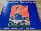 THE ROLLING STONES - SOUTHERN QUOTATIONS RED & BLUE VINYL 2 X LIVE LP