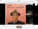 BING CROSBY Holiday Inn DECCA LP mono dg white christmas