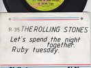 The ROLLING STONES * Let's Spend The Night * 80's BELGIAN-US EXPORT 45 *