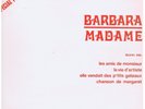 LP SPECIAL PRESSE RADIO BARBARA MADAME