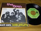 THE BOYS i dont care portugal 7/45 single rare unique portuguese 1978 punk wave