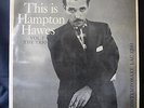 HAMPTON HAWES This Is Hampton Hawes Vol 2 Trio CONTEMPORARY VOGUE UK Press LP