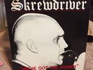SCREW DRIVER WE GOT THE POWER VINYL LP 1987 PRINTING VIKING RECORDS OI SKIN