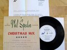 PHIL SPECTOR UK CHRISTMAS MIX 45+PIC SLEEVE W/ RARE CHRYSALIS RECORDS LETTER