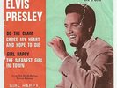 ELVIS PRESLEY Do the Clam & 3 more songs 45 RPM Vinyl Record  Greek