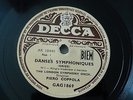 Grieg Symphonic Dances Piero Coppola French Decca 78rpm x2