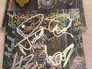Iron Maiden Somewhere In Time Signiert Autogramm Metallica Megadeth