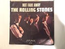 THE ROLLING STONES Not Fade Away 45 NICE PICTURE SLEEVE VG++ RARE LONDON 9657