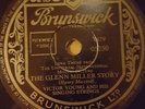 JAZZ 78 rpm RECORD Brunswick VICTOR YOUNG Henry Mancini THE GLENN MILLER STORY