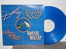 DOLLY PARTON/WAYLON JENNINGS & MORE Rare Promo Only Comp BLUE VINYL Country EXC