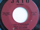 Northern Soul 45 DON HOLLINGER I Had A Nightmare / Young Folks JATO 7000 Orig VG