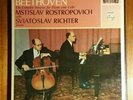 Philips Hi-Fi Stereo Rostropovich Richter Beethoven Piano Cello Sonatas 2LP NM