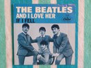 BEATLES And I Love Her 45 rpm PICTURE SLEEVE ONLY Capitol 1964 West Coast