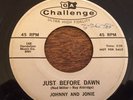 JOHNNY & JONIE Kee-Ro-Ryin ROCKABILLY 45 on CHALLENGE promo WLP