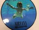 Nirvana Nevermind Picture Disc Vinyl LP NM/NM Rare 90s Vtg