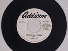 JAMIE COE: School Day Blues / I’ll Go On Loving You ADDISON DJ PROMO 45 NM-