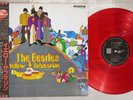 BEATLES YELLOW SUBMARINE EMI/ODEON EAS-70138 Japan OBI Mono Clear Red LP