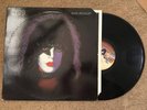 Kiss Paul Stanley Heavy Metal Rock w/ Poster Record lp VG+