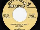 U.S. WARREN 'Hard Headed Woman' Orig US Chytowns Psych/Funk/Soul/Breaks 45 HEAR