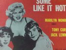 Rare Marilyn Monroe sexy cheesecake cover #8 some like it hot lp