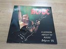 AC/DC    a lesson about to rock   1986    LP   green   vinyl