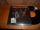 Jimi Hendrix Experience 60s 2 TONE GUITAR ROCK PSYCH LP Smash Hits WITH POSTER