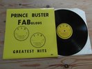 PRINCE BUSTER - FABULOUS-GREATEST HITS-ORIG UK 1st PRESS-GREAT AUDIO-EX VINYL LP