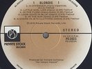 Blondie First LP Australian Private Stock First Pressing