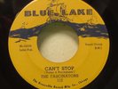 Rare Doo Wop 45 Fascinators Blue Lake 112 Don't Give my love away Can't stop