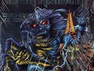 IRON MAIDEN Eddie's Reign Of Terror 2LP France 1982 / Spain 1984 RARE blue VINYL