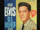 ELVIS PRESLEY G.I. Blues WOODEN HEART Sticker stereo VG++ 1st pressing GI