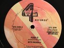 MYTH MICHEALS Push It Wash My Love Away PROMO We Four disco soul funk 12