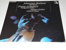 RARE SWISS BRAHMS/SCHUBERT: CELLO SONATAS – WYSS / NYIKOS – 2 LPs