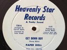 PAPER DOLL Get Down Boy HEAVENLY STAR disco boogie OG 12